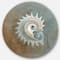 Designart - Seashell Treasures from the Sea III - Nautical & Coastal Metal Circle Wall Art